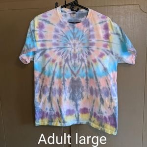 Tie Dye hand-made-- Mens L